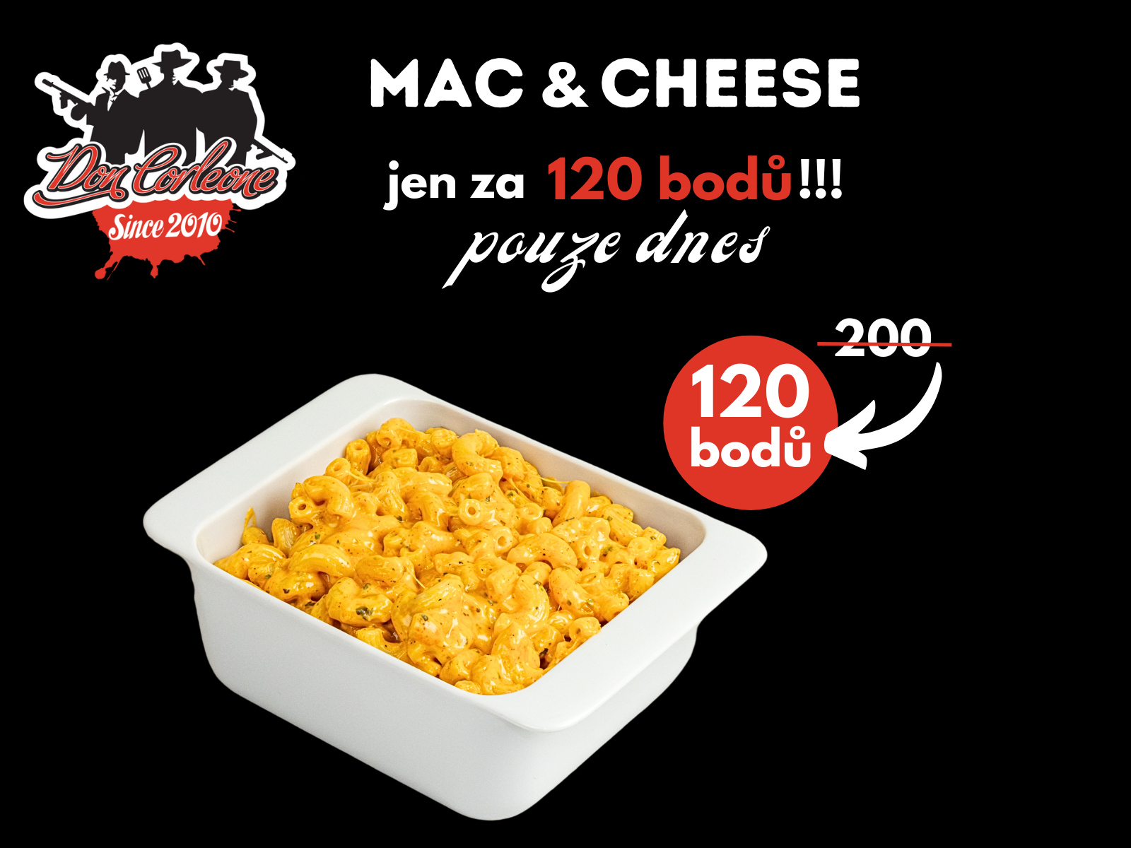 Mac a Cheese 120 bodů
