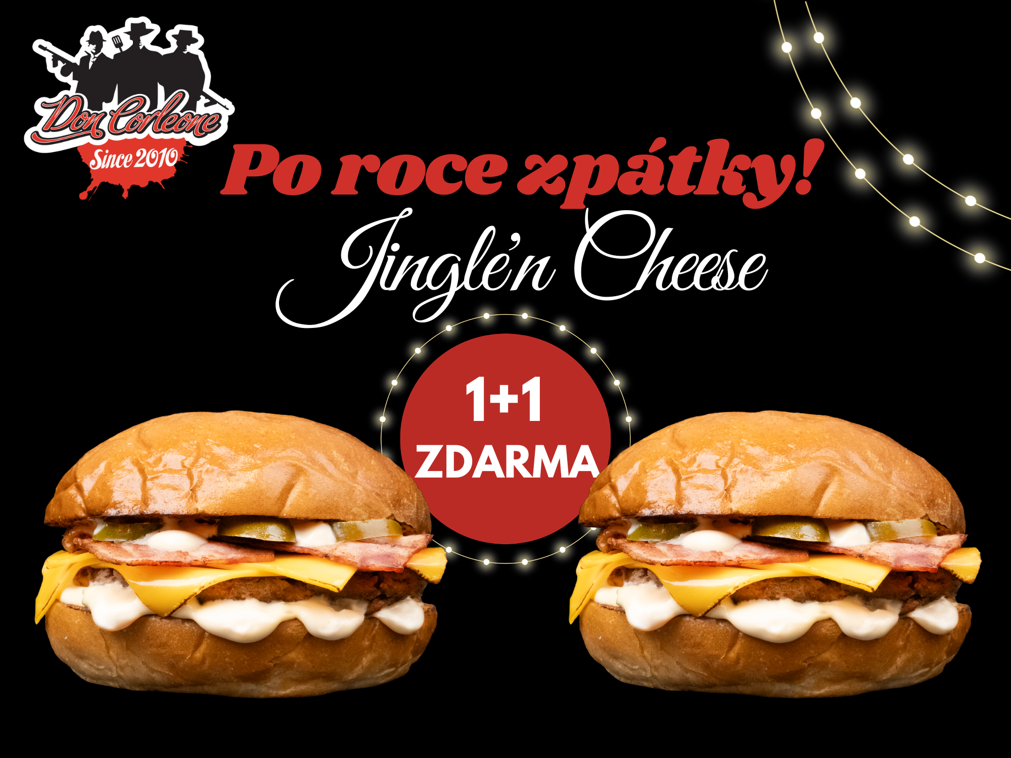 Jingle a Cheese 1+1 Zdarma