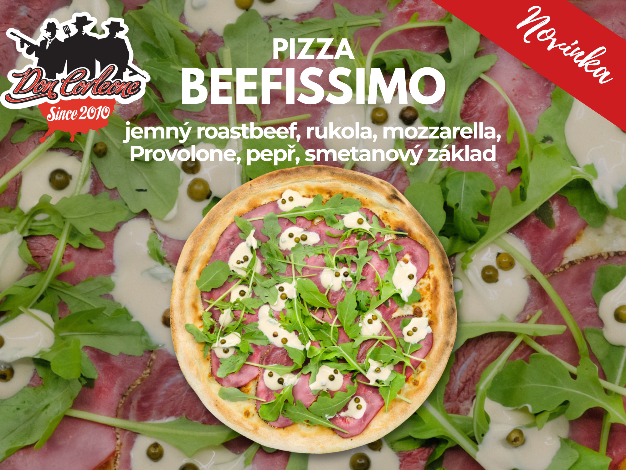 Beefissimo pizza - Novinka
