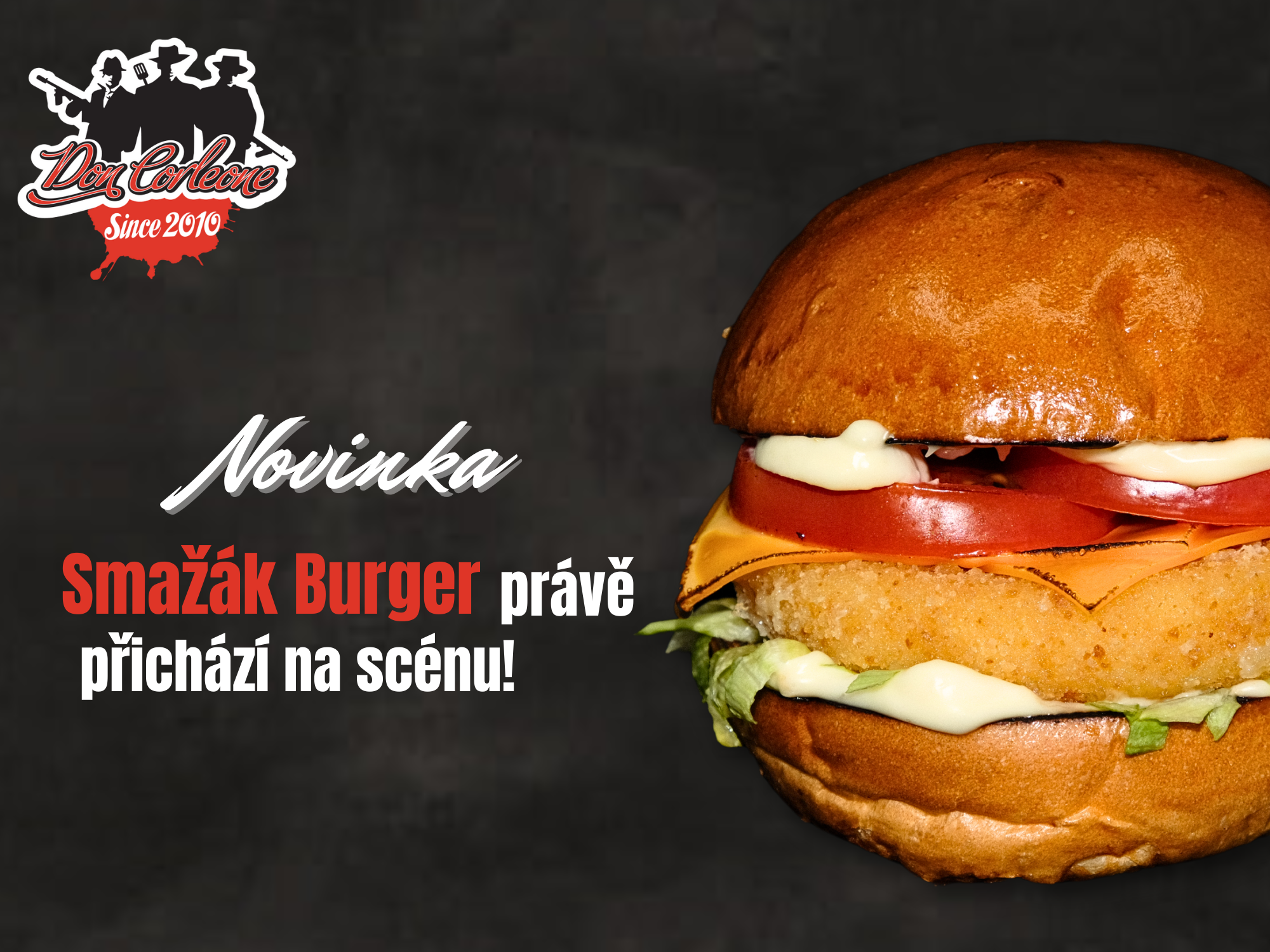 Smažák Burger - Novinka