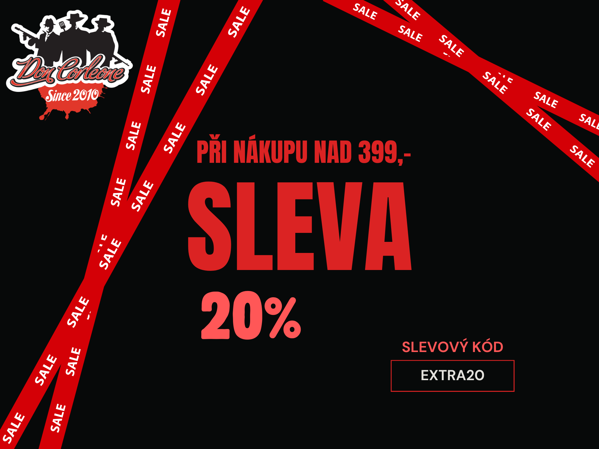 EXTRA 20% Sleva