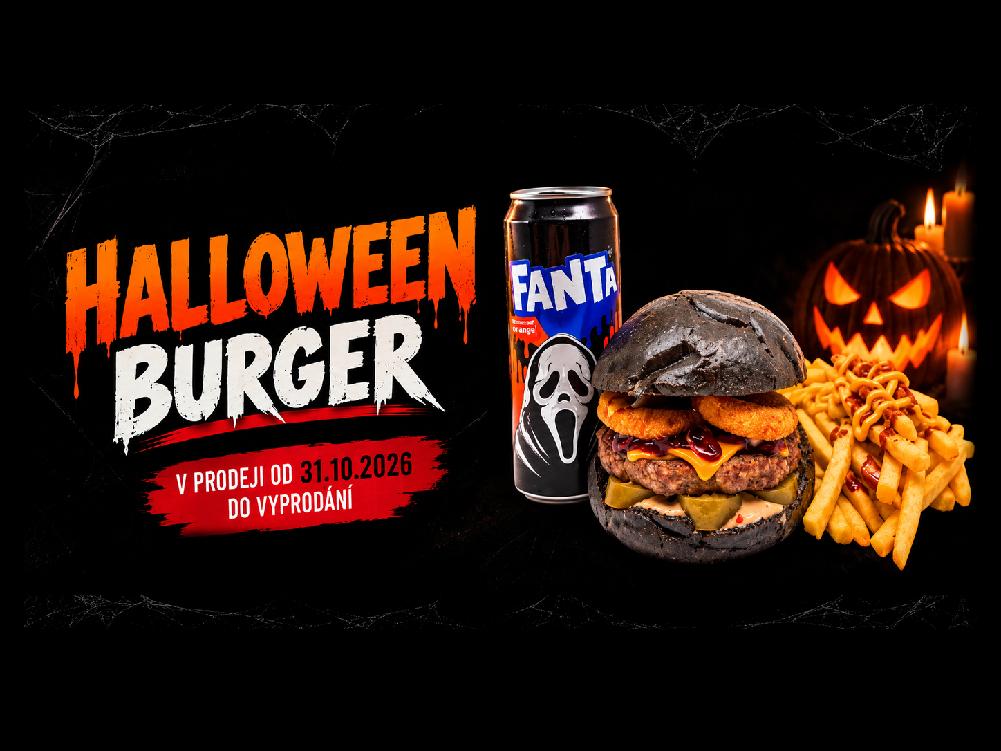 Halloween Burger - Ostrava