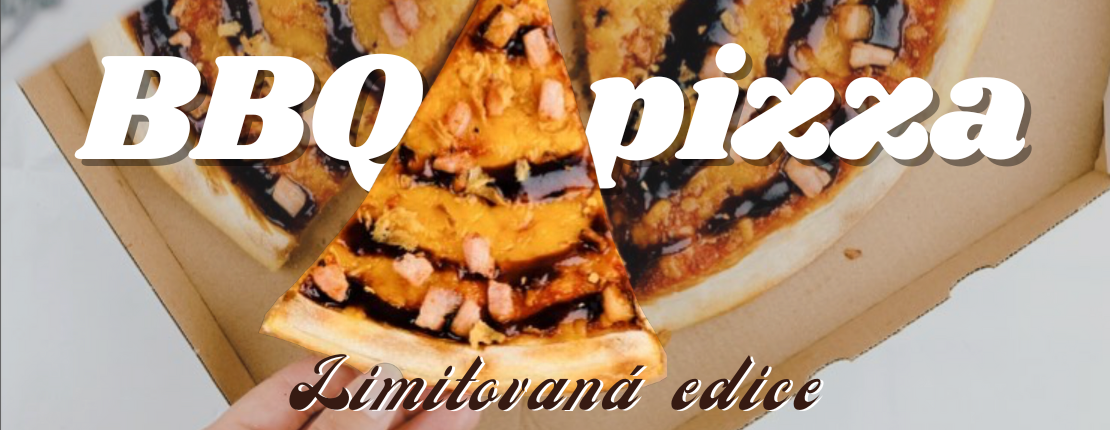 Limitovaná edice - BBQ pizza