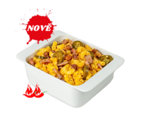 Mac & Cheese Hot and Bacon Mac & Cheese Hot and Bacon
