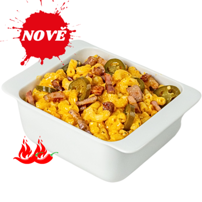 Mac & Cheese Hot and Bacon