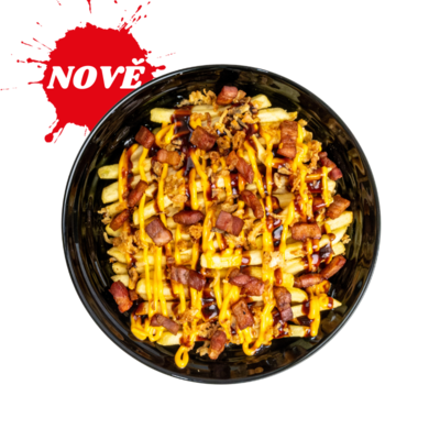 Hranolky BBQ Bacon Cheese Hranolky BBQ Bacon Cheese