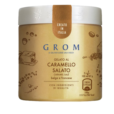 Grom - Caramello (slaný karamel), 460ml