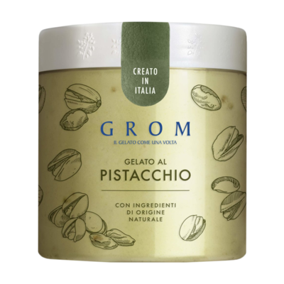 Grom -  Pistacchio (pistáciová), 460 ml